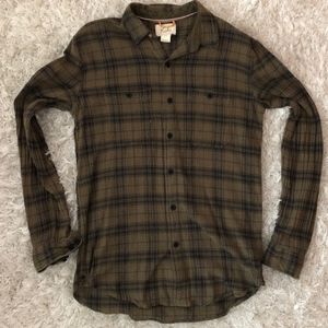 Flannel Plaid Long-Sleeve Shirt